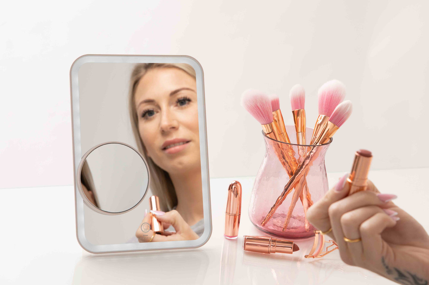 STYLPRO GLOW & GO™ Mirror - Espejo luminoso Glow & G0