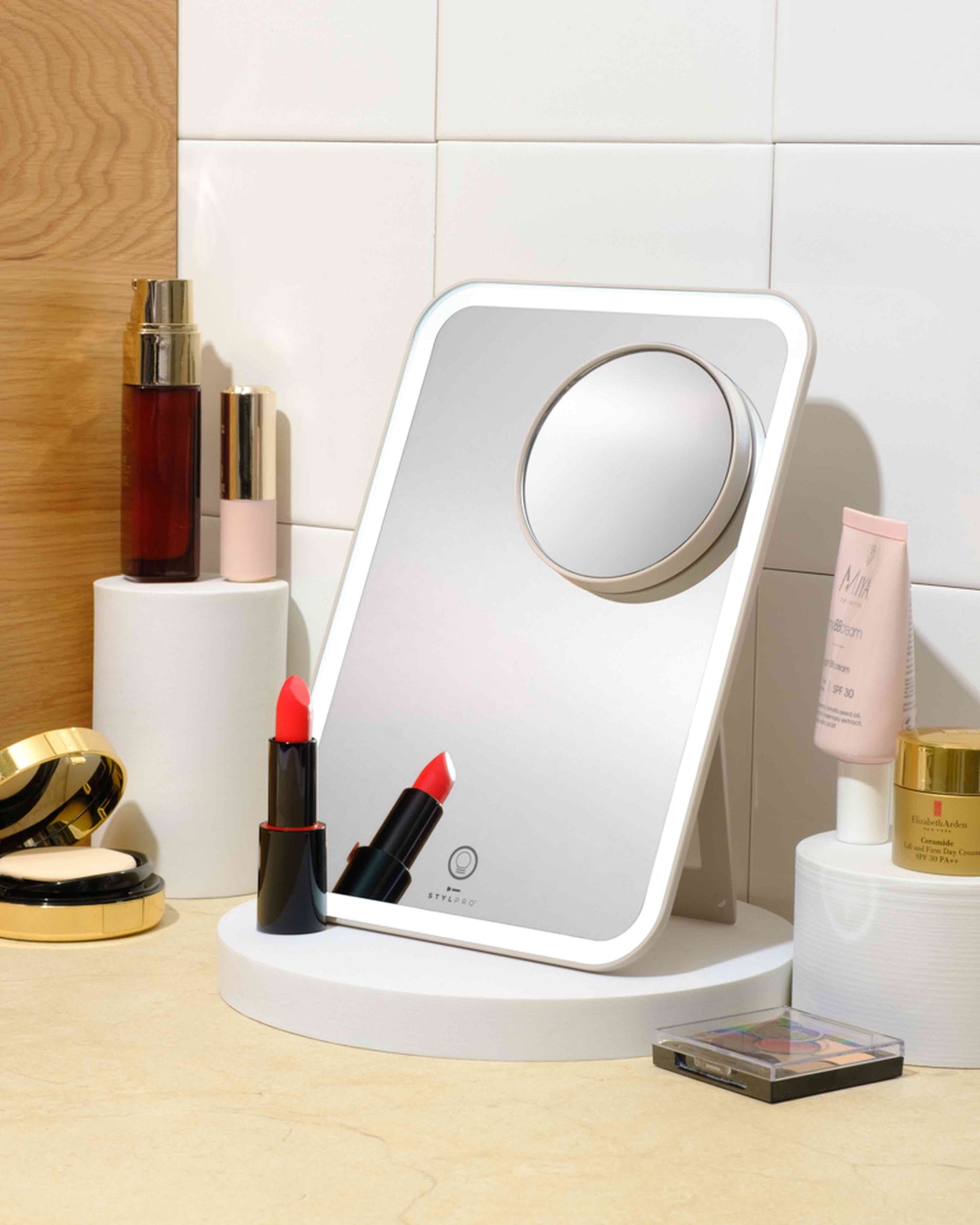 STYLPRO GLOW & GO™ Mirror - Espejo luminoso Glow & G0