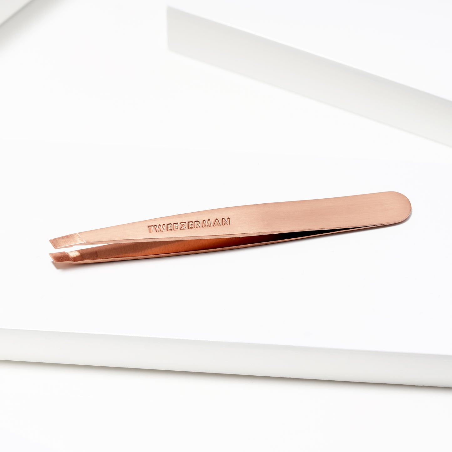 Slant Tweezer Rose Gold-Pinza Inclinada Oro Rosa