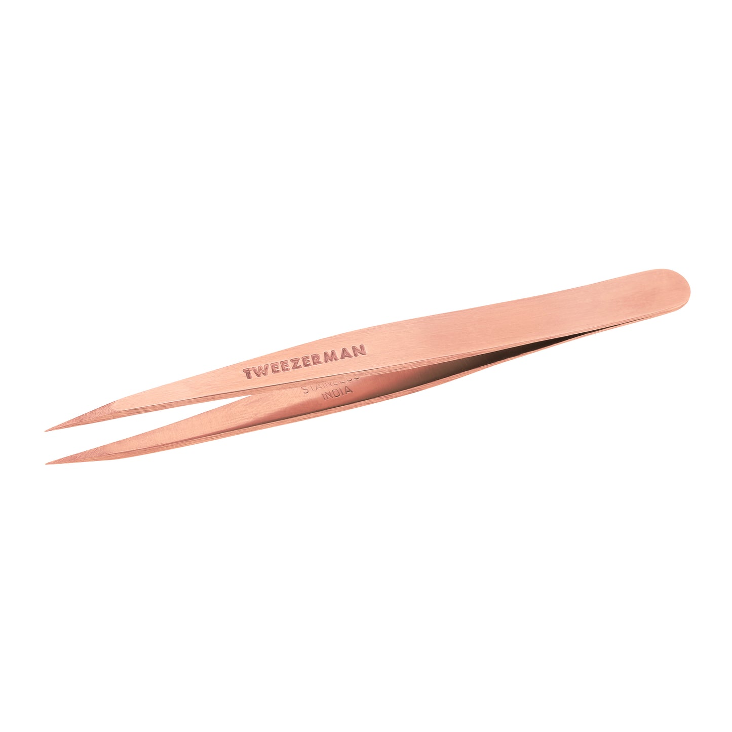 Point Tweezer Rose Gold-Pinza Punta Oro Rosa